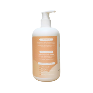 kids & family top to toe cleanser peach