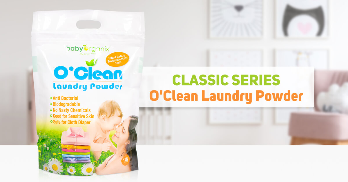 clean laundry powder