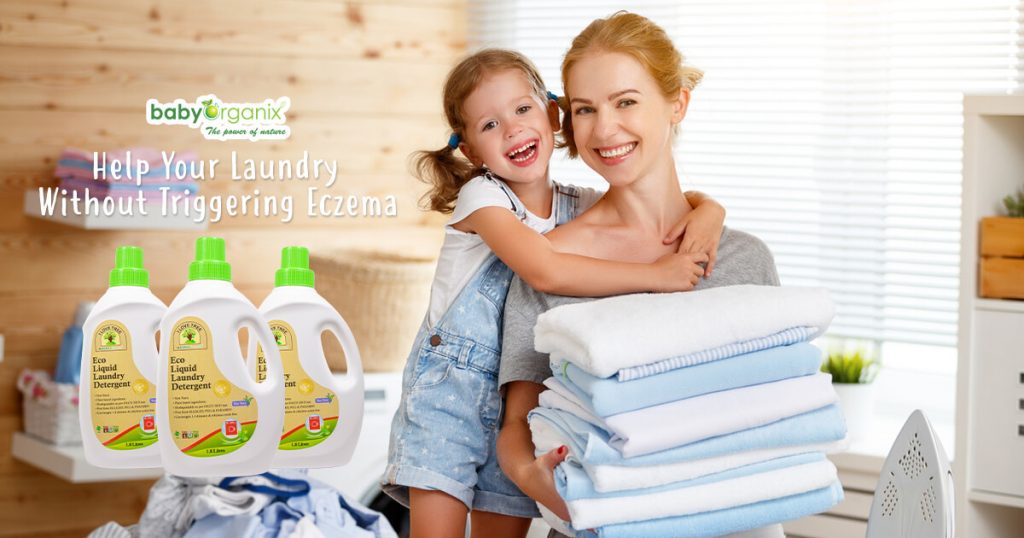 Doing Laundry Without Triggering Eczema With BabyOrganix