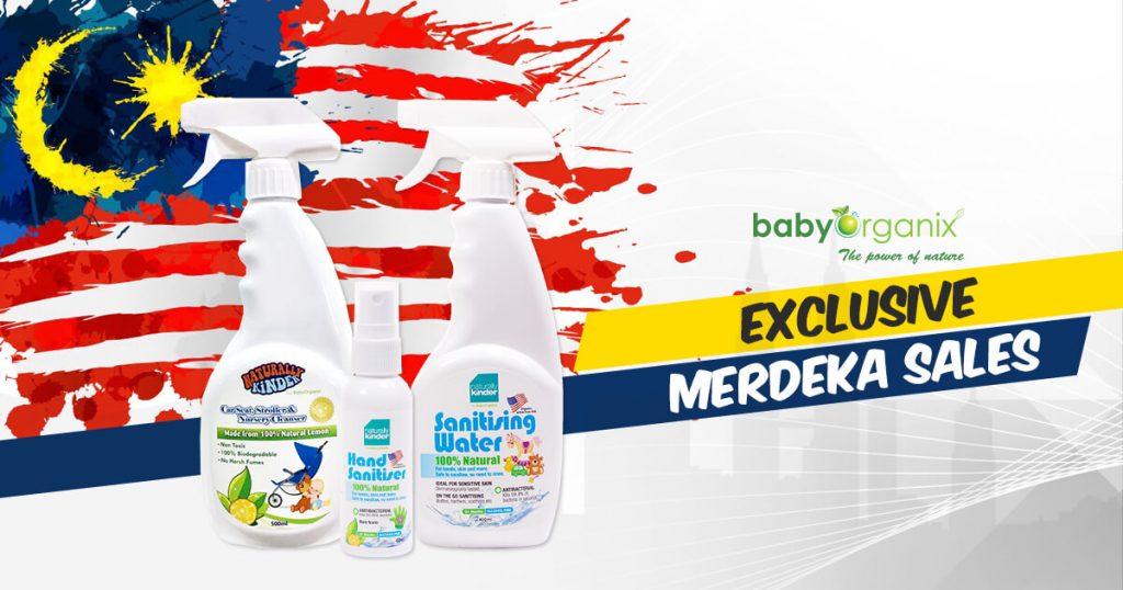 BabyOrganix Exclusive Merdeka Sales 31% OFF