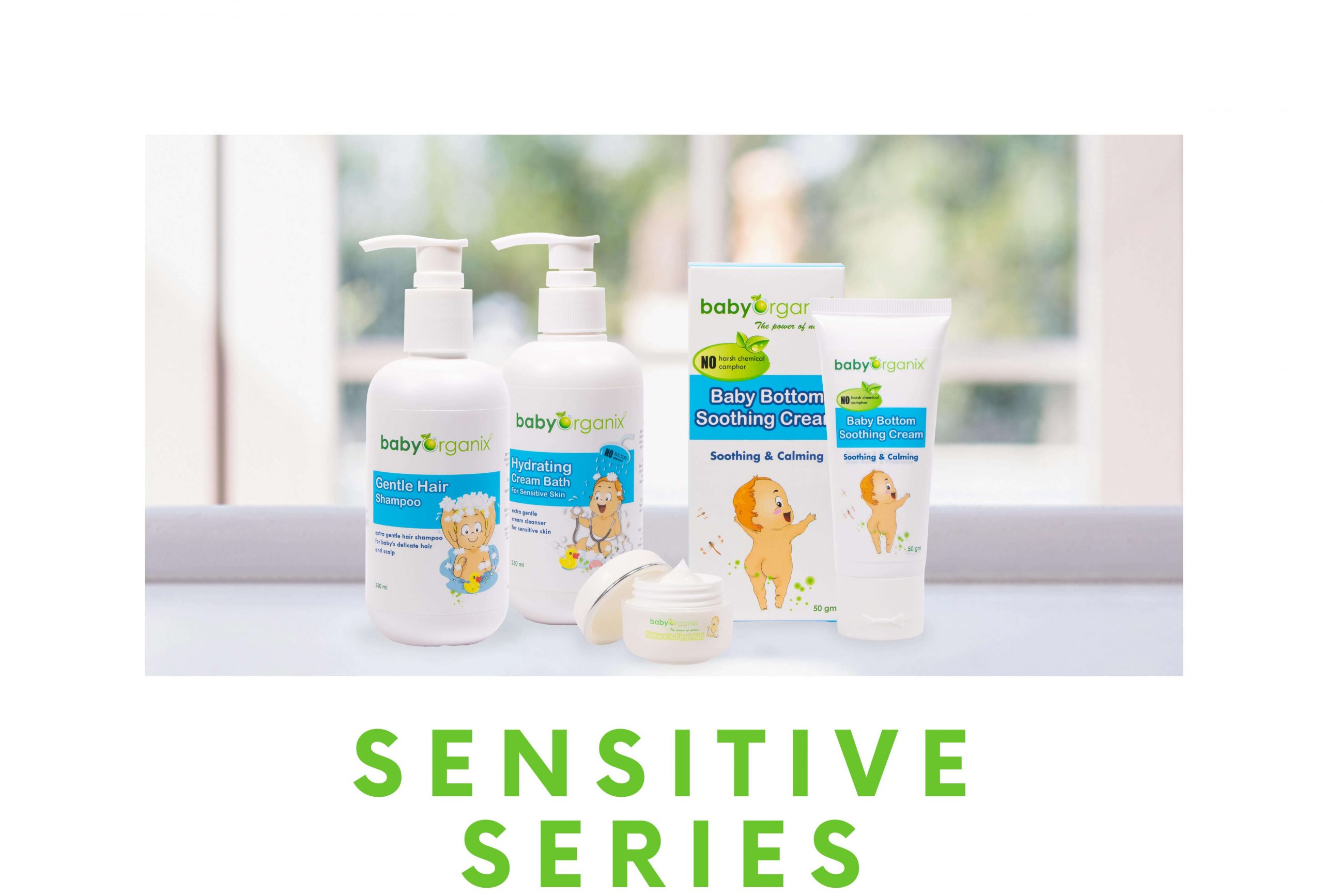 Babyorganix Sensitive Series Banner