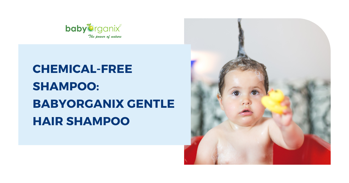 Chemical Free Shampoo BabyOrganix Gentle Hair Shampoo