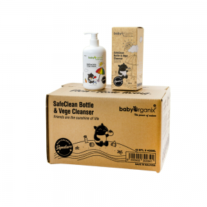 babyorganix safeclean bottle & vege cleanser bulk box