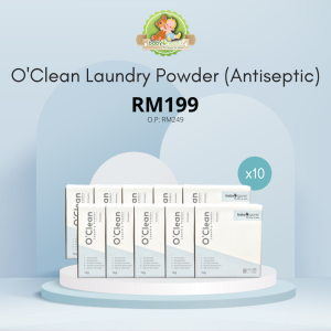 babyorganix o'clean laundry powder (antiseptic) 10pcs 2022